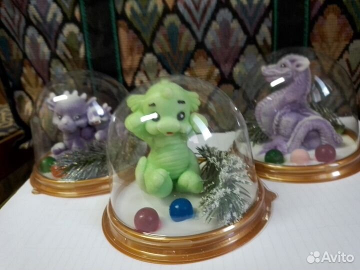 Мыло ручной работы дракончик