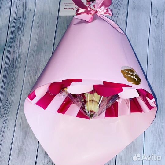 Букет шоколадный с единорожкой