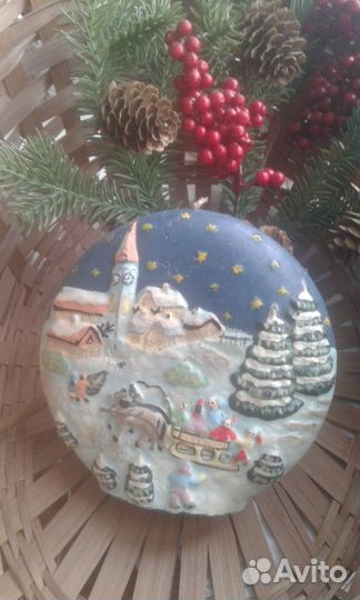 Новогодняя свеча