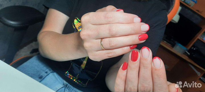 Маникюр с покрытием гель-лаком