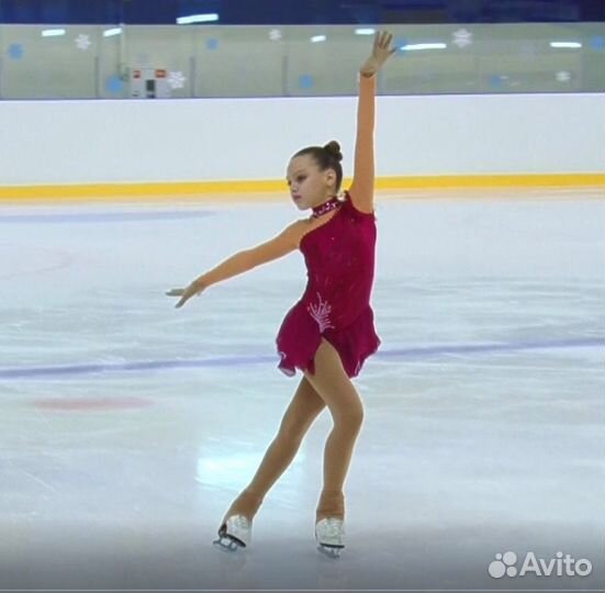 Платье для фигурного катания, рост 146-152 см