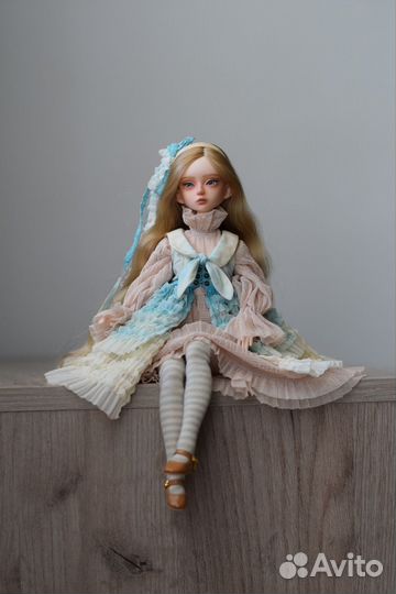Авторская шарнирная кукла Алиса