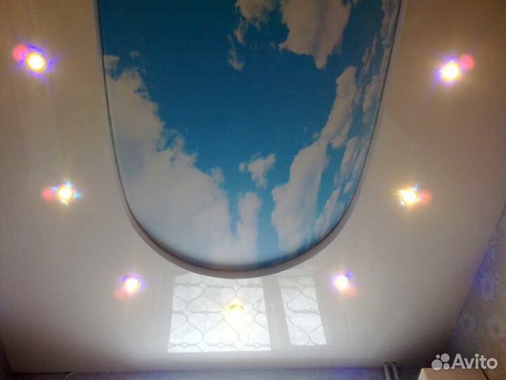 Натяжные потолки 29