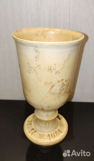 Кубок из кости мамонта