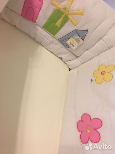 Новый бортик (бампер) в детскую кроватку