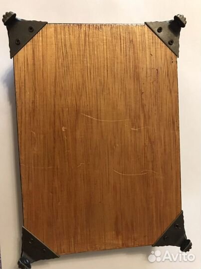 Антикварная Шкатулка старинная винтажная