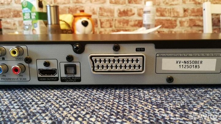 DVD-плеер JVC XV-N650 в ремонт или на запчасти