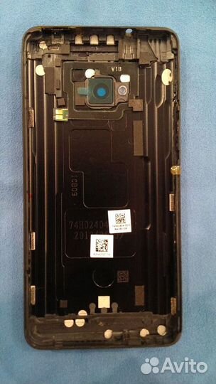 Крышка задняя HTC One M7 801n Black