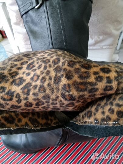 Сапоги женские натуральная кожа 40 размер