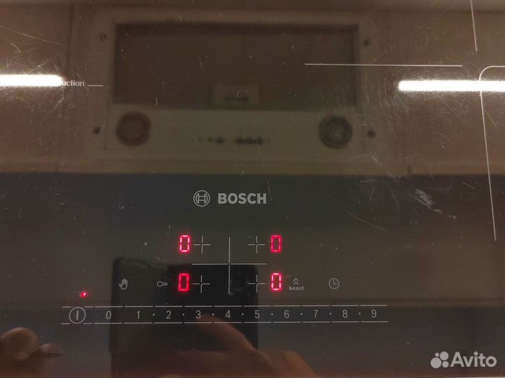 Плата управления индукционной варочной панели bosh