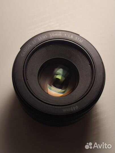 Объектив Canon ef 50mm f 1.8 stm