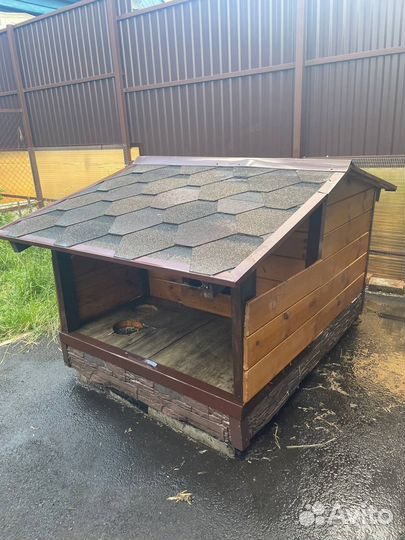 Будка для собаки утепленная