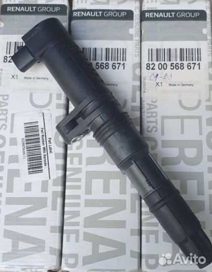 Катушка зажигания Рено Ларгус Дастер Террано Каптю