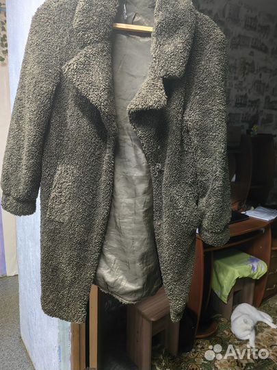 Пальто Чебурашка Тедди 46