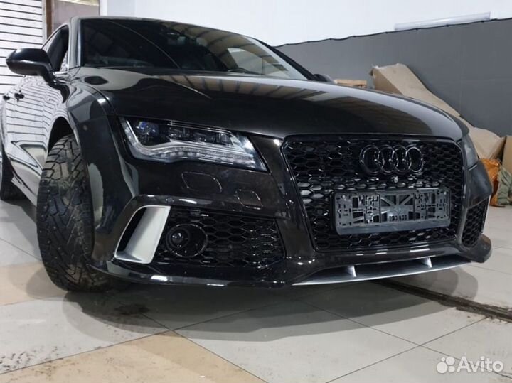 Бампер передний RS для Audi A7 4G