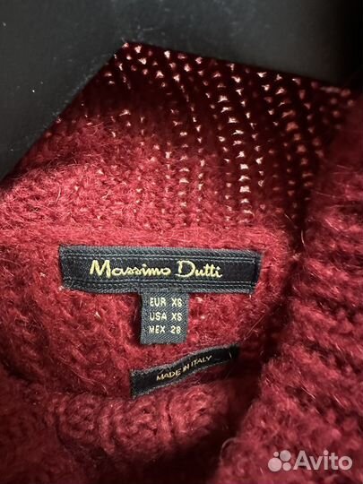 Шерстяной джемпер Massimo Dutti XS