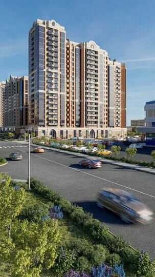 2-к. квартира, 63,9 м², 13/15 эт.