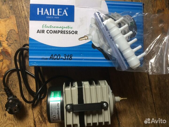 Компрессор для аквариума Heliea ACO 318