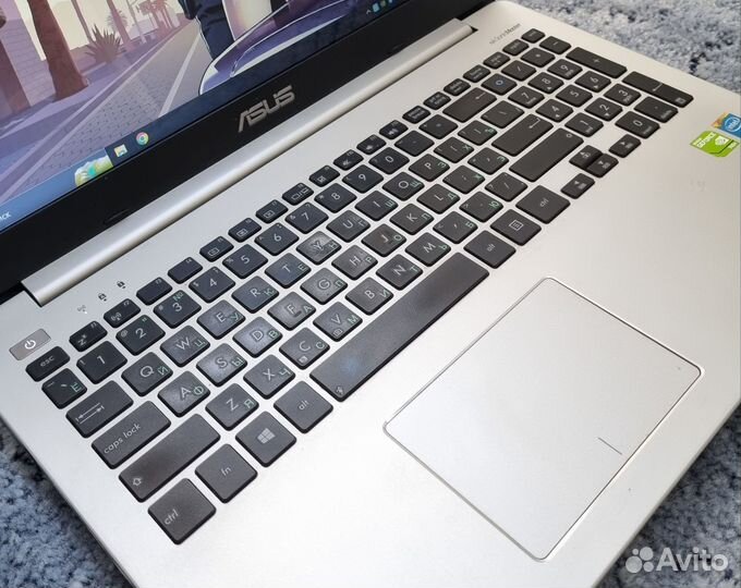 Игровой ноутбук asus i5/GT740M/ssd120