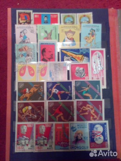 Марки Монголия