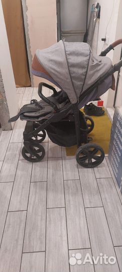 Прогулочная коляска зимняя бу