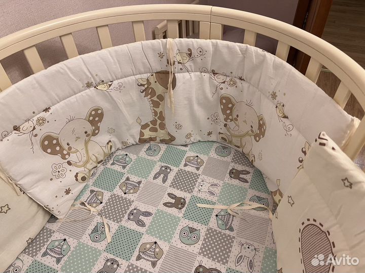 Бортики для кровати