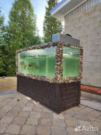 Аквариум с тумбой 500 литров