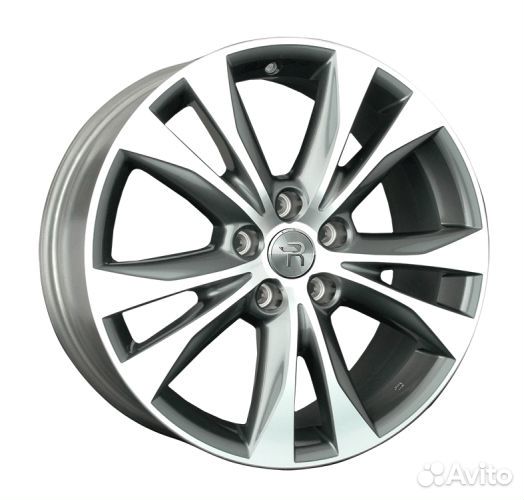 Диски Replica Replay TY141 7,5x18 5x114,3 ET:30 60.1 GMF (темно-серый,полировка)