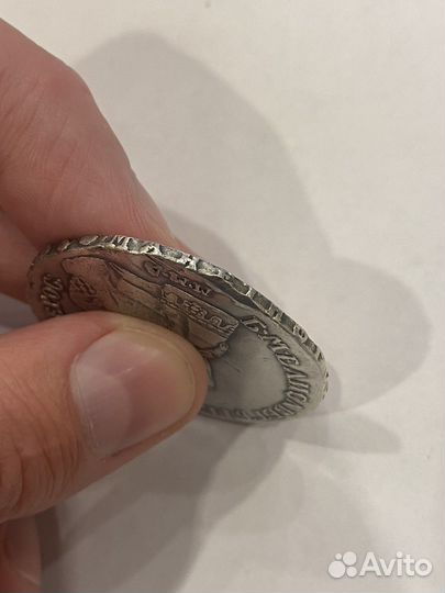 Рубль Елизаветы 1755