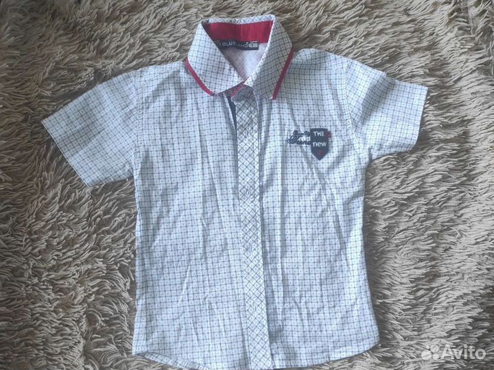Рубашка на мальчика 86
