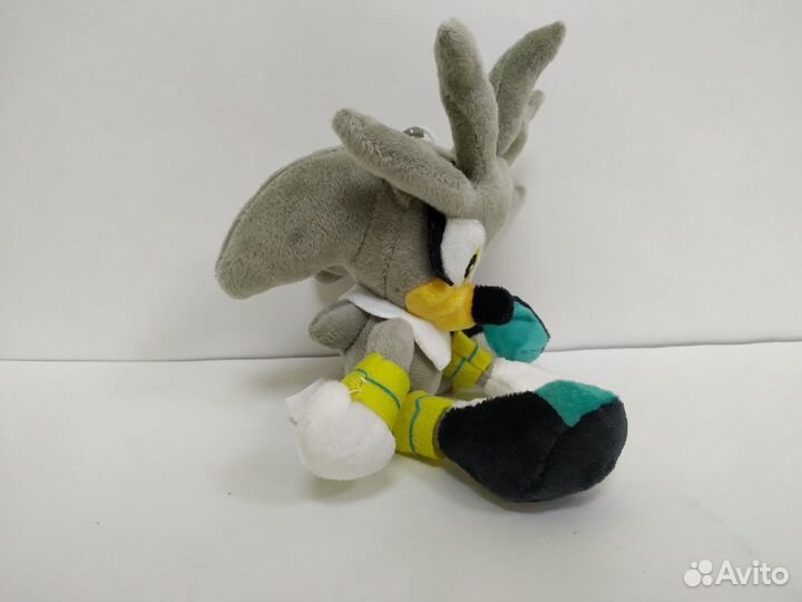 Соник Сильвер мягкая игрушка 20 см брелок