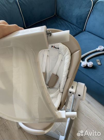 Стульчик для кормления и качели 3 в 1 pituso