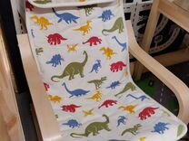 Кресло детское поэнг березовый шпон / медског IKEA