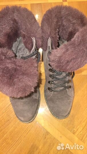 Ботинки зимние с натуральным мехом