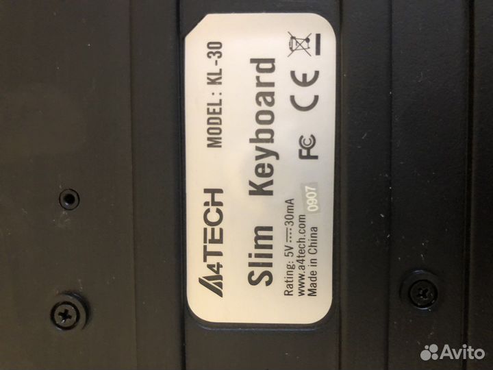 Клавиатура a4tech slem