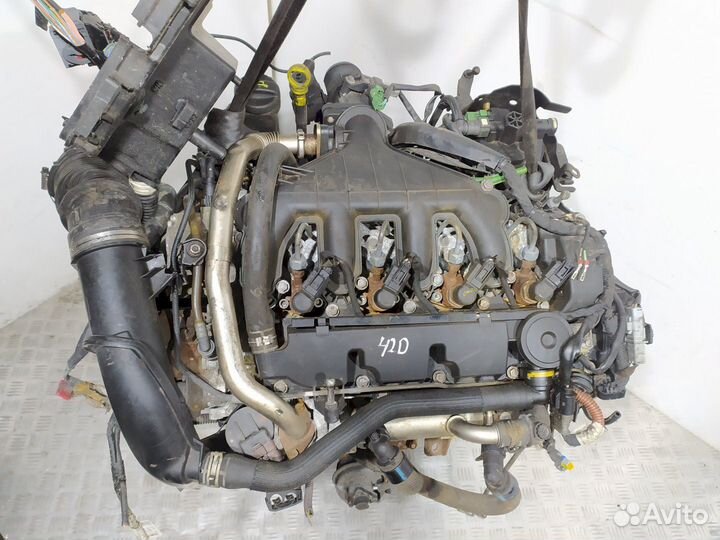 Двигатель Peugeot 407 RHR 10dyvj
