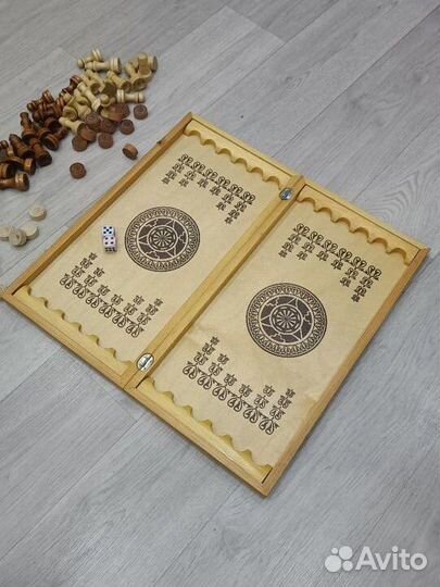 Шахматы+шашки+нарды