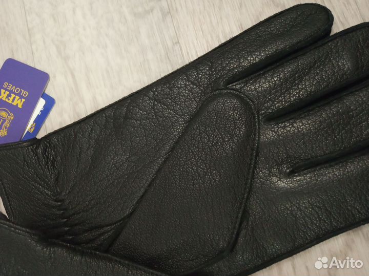 Кожаные перчатки MFK