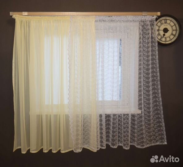 Шторы тюль новые