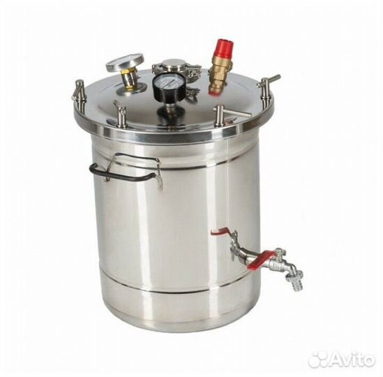 Автоклав Булат на 25 литров, нерж.сталь