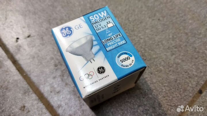 Лампа галогеновая Gu5. 3, 12V, 50W