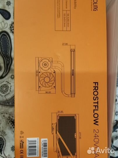 Сжо для видеокарты ID Cooling Frostflow 240 vga