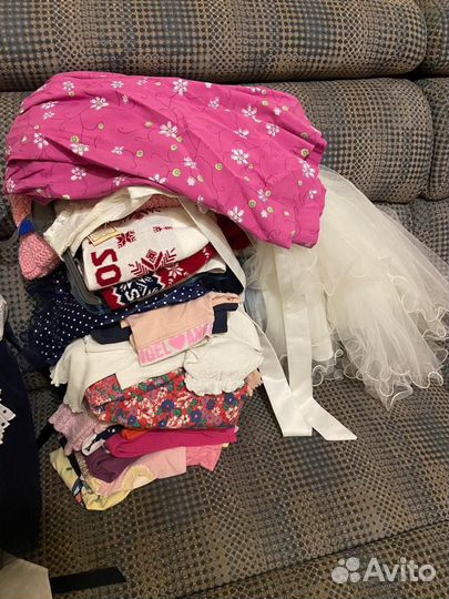 Вещи пакетом на девочку 5-6 лет