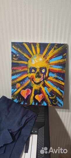 Картина череп