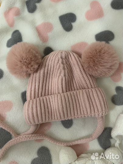 Шапки зимние для девочки