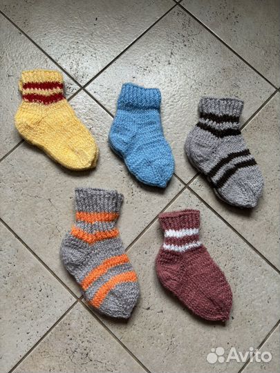 Носки вязаные ручной работы