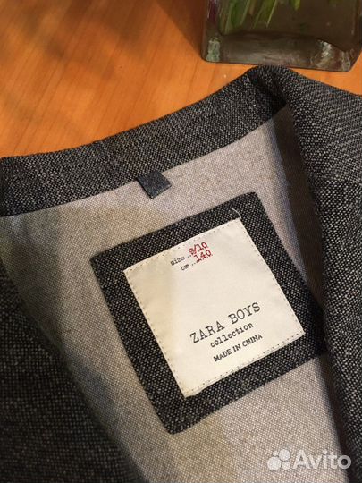 Пиджак на мальчика 140 zara