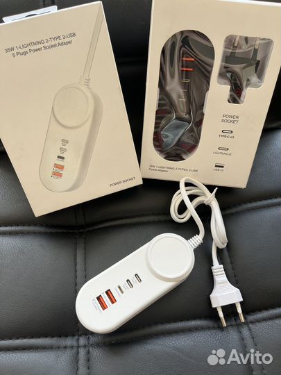 Блок питания apple 35w Power Socket 5 в 1