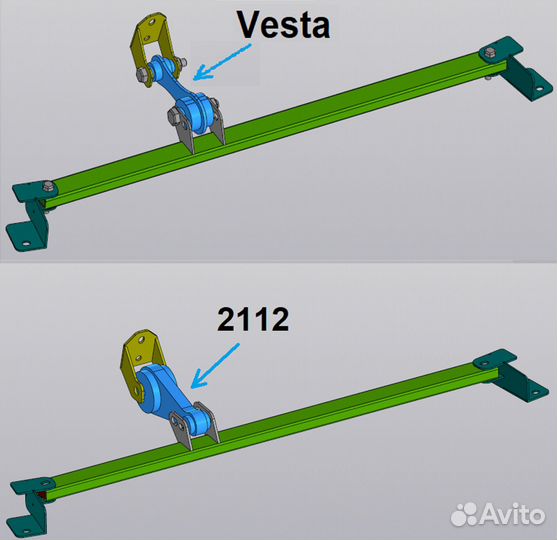 4 опора LADA vesta