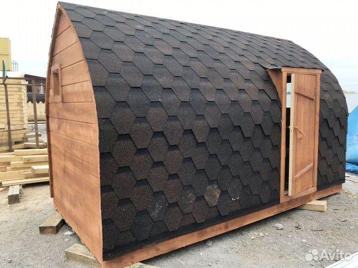 Баня-бочка с доставкой